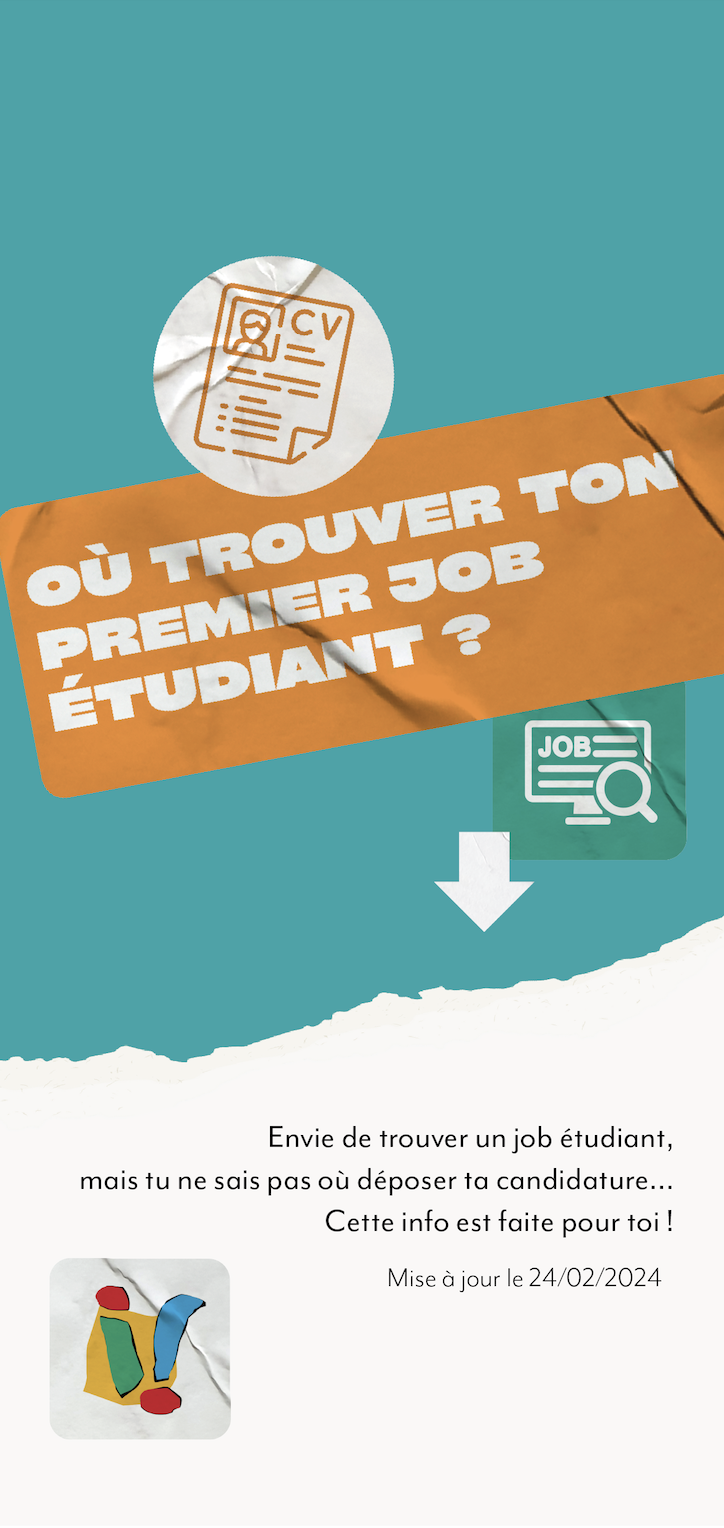 Où trouver un job étudiant Couverture